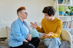 lgbtqia affirmative therapy, Gay man seeking consultation from a therapist